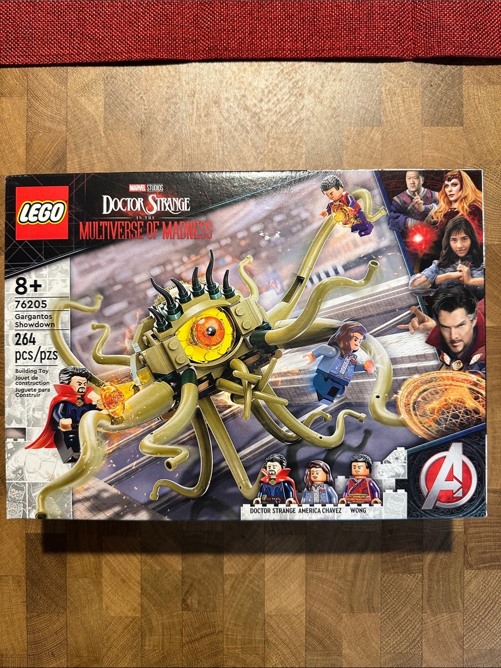 LEGO 76205 Marvel Doctor Strange Gargantos Showdown (264 pcs) New and Sealed